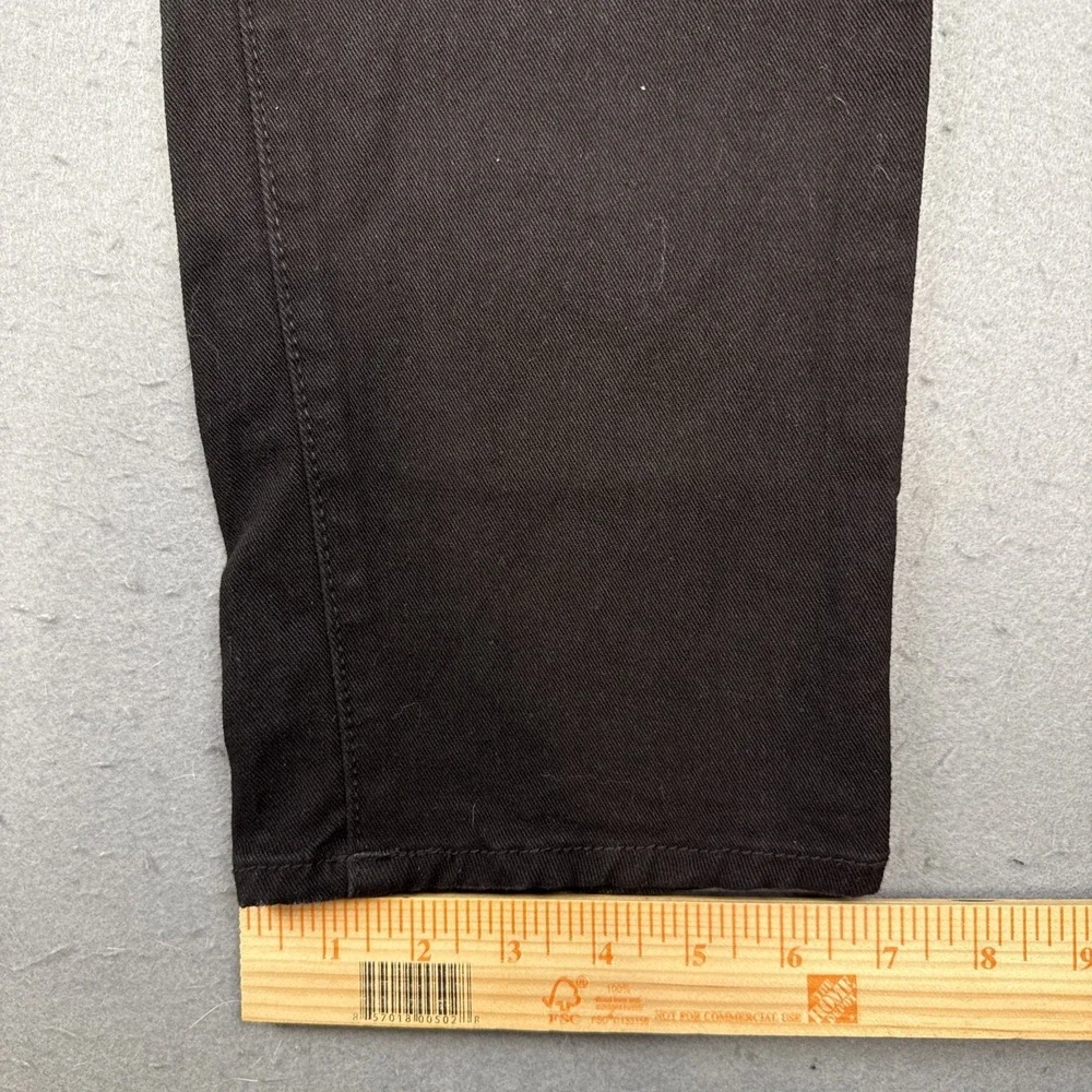 True Religion Jeans World Tour Men's 32 Geno Relaxed Slim Black Zip Button